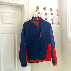 Ralph Lauren - Lauren Active - Y2K Performance Jacket - Navy / Red - Large